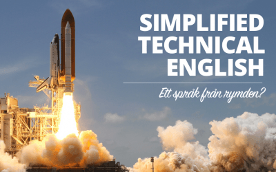 Simplified Technical English – ett standardiserat språk för tekniska skribenter